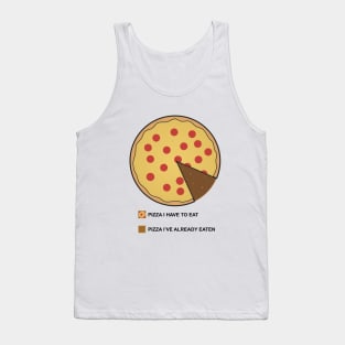 Pizza Chart! Tank Top